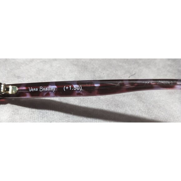 Vera Bradley Marianne Marianne Felicity Paisley Bifocal Reader Sunglasses - Picture 6 of 9